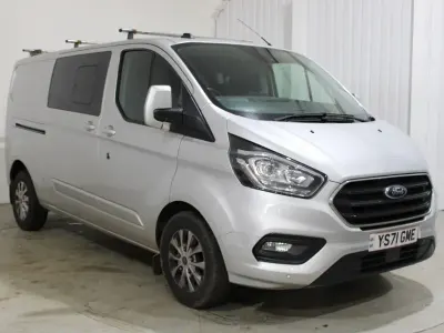 Used Ford Transit Custom Limited 130 HP (95 kW) 2021 Silver Van