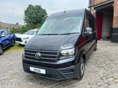 New VW Crafter 140 HP (102 kW) 2026 Black Van