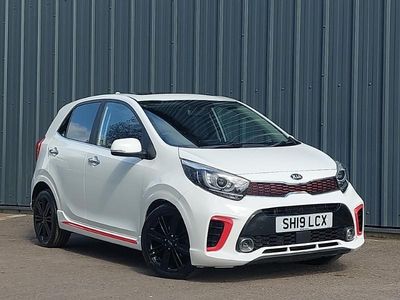 Used Kia Picanto GT-Line S 83 HP (61 kW) 2019 White Hatchback