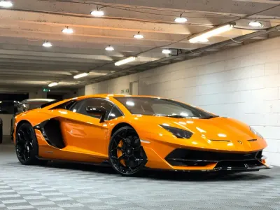 Used Lamborghini Aventador 2020 Orange Coupe