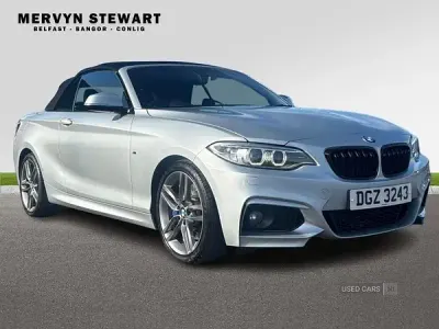 Usado BMW 220 M Sport 2016 Plateado Descapotable