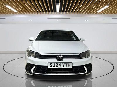 Begagnad VW Polo R-line 95 HK (69 kW) 2024 Vit Halvkombi
