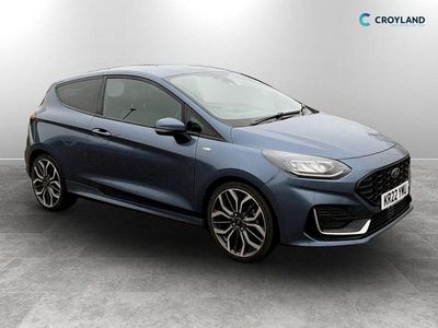 Used Ford Fiesta ST-Line 2022 Blue Hatchback