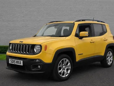 Used Jeep Renegade Longitude 120 HP (88 kW) 2015 Yellow SUV