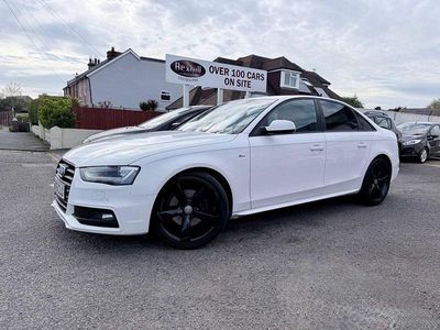 Used Audi A4 Black Edition 143 HP (105 kW) 2013 White Sedan