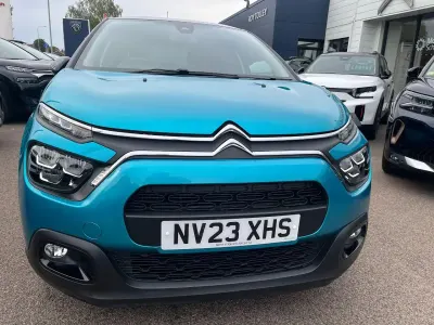 Used Citroën C3 PureTech 108 HP (79 kW) 2023 Blue Hatchback