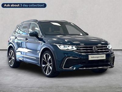 Used VW Tiguan R-line 150 HP (110 kW) 2022 Blue SUV