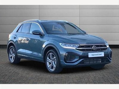 Blue Used 2025 VW T-Roc R-line SUV | £27,350 (Fair price)