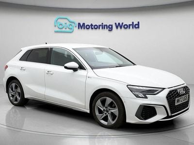 White Used 2022 Audi A3 Sportback S-Line Hatchback | £20,600 (Fair price)