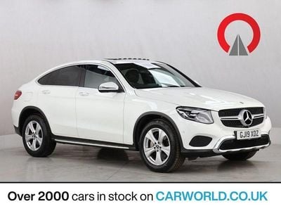 White Used 2019 Mercedes GLC220 Premium Plus Coupe | £21,695 (Good price)