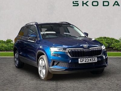 Used Skoda Karoq SE Drive 147 HP (108 kW) 2023 Blue SUV