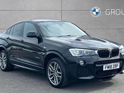 Used BMW X4 M Sport 190 HP (139 kW) 2018 Black SUV