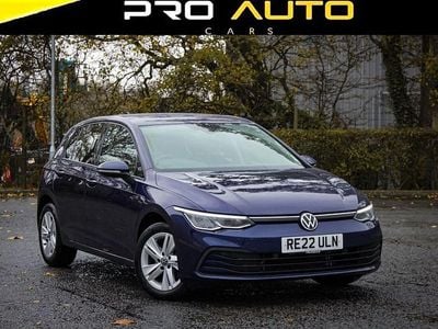 Blue Used 2022 VW Golf VIII Life Hatchback | £14,100 (Good price)