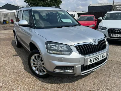 Used Skoda Yeti SE 110 HP (80 kW) 2015 Silver SUV