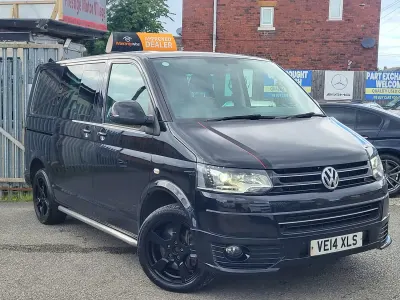 Used VW Transporter Sportline 180 HP (132 kW) 2014 Black Van