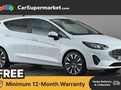 Used Ford Fiesta Titanium X 125 HP (91 kW) 2021 White Hatchback