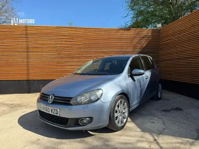 Usado VW Golf VI GT 160 HP (117 kW) 2010 Azul Citadino