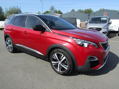 Used Peugeot 3008 GT-line 120 HP (88 kW) 2018 Red Estate