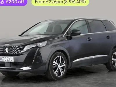 Used Peugeot 5008 GTi 131 HP (96 kW) 2021 Black SUV
