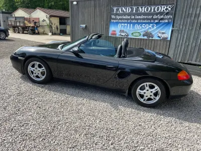 Used Porsche 986 Boxster 2000 Black Cabriolet