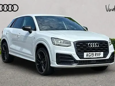 Used Audi Q2 Black Edition 147 HP (108 kW) 2019 White SUV