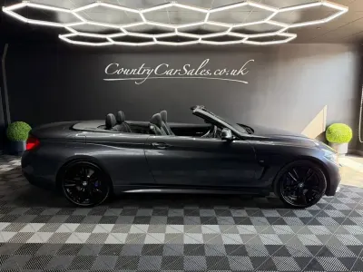 Begagnad BMW 430 Cabriolet M Sport 258 HK (189 kW) 2015 Grå Cab
