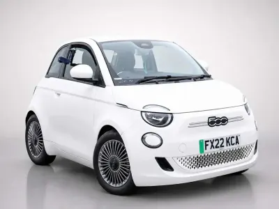 Used Fiat 500e Icon 86 kW (118 HP) 2022 White Hatchback