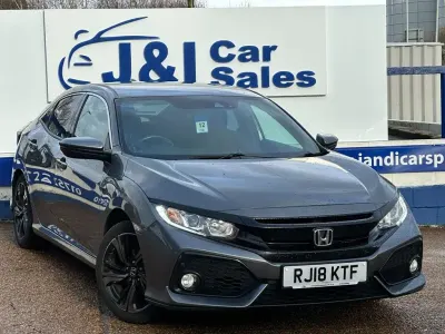 Used Honda Civic SR 129 HP (94 kW) 2018 Grey Hatchback