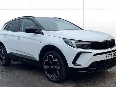 Used Vauxhall Grandland X Ultimate 136 HP (100 kW) 2024 White SUV