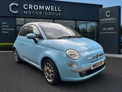 Occasion Fiat 500 Lounge 69 ch (50 kW) 2011 Bleue Citadine