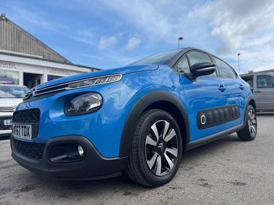 Blue Used 2017 Citroën C3 Flair Hatchback | £3,995 (Fair price)