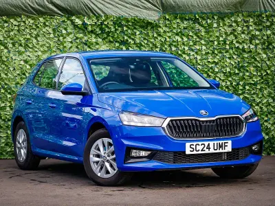 Used Skoda Fabia Comfort 80 HP (58 kW) 2024 Blue Hatchback