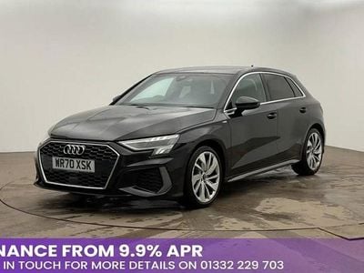 Used Audi A3 S-Line 150 HP (110 kW) 2020 Black Sedan