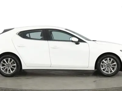 Used Mazda 3 Luxury 2022 White Hatchback