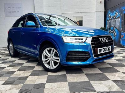 Blue Used 2016 Audi Q3 S-Line SUV | £13,495 (Fair price)