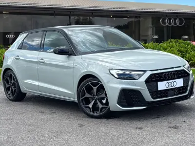 New Audi A1 Sportback Black Edition 150 HP (110 kW) 2026 Silver Hatchback