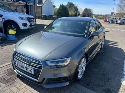 Usado Audi A3 S-Line 150 CV (110 kW) 2016 Gris Berlina