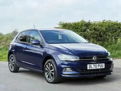 Usado VW Polo United 95 HP (69 kW) 2020 Azul Citadino