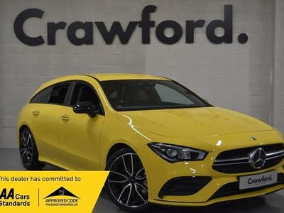 Used Mercedes CLA35 AMG AMG 2019 Yellow Estate