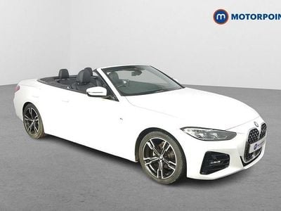 White Used 2021 BMW 420 M Sport Cabriolet | £26,699 (Fair price)