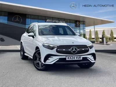 Begagnad Mercedes GLC300 AMG Line Premium 2024 Vit Kombi