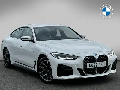Used BMW 420 Gran Coupé M Sport 181 HP (133 kW) 2022 White Coupe
