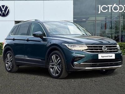 Used VW Tiguan Elegance 150 HP (110 kW) 2021 Blue SUV