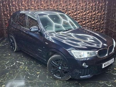 Black Used 2016 BMW X3 M Sport SUV | £10,699 (Fair price)