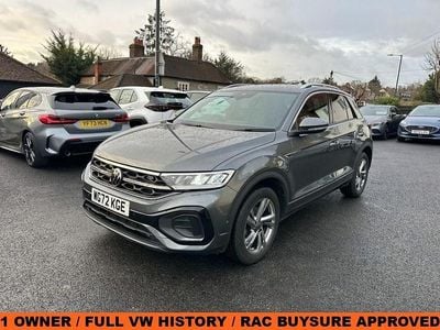 Grey Used 2022 VW T-Roc R-line SUV | £20,490 (Good price)