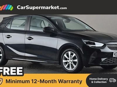 Used Vauxhall Corsa Design Edition 75 HP (55 kW) 2023 Black Hatchback