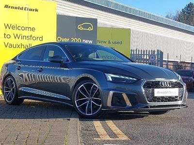 Used Audi A5 S-Line 163 HP (119 kW) 2022 Grey Hatchback