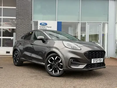 Usado Ford Puma ST-Line X 125 CV (91 kW) 2021 Gris SUV