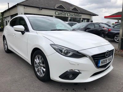 Begagnad Mazda 3 165 HK (121 kW) 2015 Vit Halvkombi