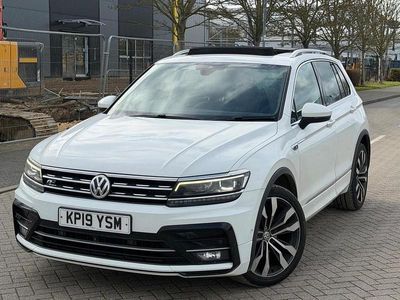 Used VW Tiguan R-line 150 HP (110 kW) 2019 White SUV